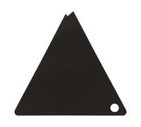Genérico Raspador De para Snowboard - Diseño Triangular Acrílico | Raspador De para Esquís Accesorio Universal para Esquí | Herramienta De Limpieza De Bordes Duradera para Mantenimiento De Snowboard