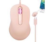 Genérico ratón con cable | para ordenador, accesorios plug and play silenciosos antideslizantes para oficina, escuela, juegos de ordenador, hombres y mujeres