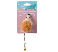 Genérico Ratón de Juego para Gatos: un ratón de Peluche de Estilo Coreano con una Cola con cascabeles Que es, un Juguete para Mascotas Que disfrutan los y los Gatos Adultos. Juguetes para gat