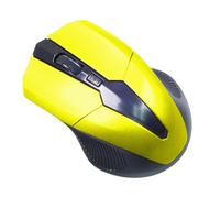 Generico Ratón inalámbrico - 2.4 G ratón USB ratón inalámbrico de trabajo para ordenadores portátiles alimentados por batería, suministros para portátiles sensibles, Notebook multiusos para ordenador