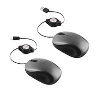 Genérico Ratones de Viaje para portátil PC Ergonómico Silencioso