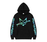 Genérico Rauw Alejandro 2024 Sudaderas con Capucha Casual Estilo Divertido Ropa de Calle Sudaderas Estampadas (9 S)