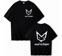 Genérico Rauw Alejandro Camiseta Camiseta Hombre Manga Corta Top Moda Harajuku Cuello Redondo Camiseta Manga Corta Camiseta Mujer Camiseta Hip Hop Ropa (1 S)