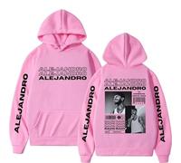 Genérico Rauw Alejandro Sudadera con Capucha para Hombre Hip Hop Retro Moda Manga Larga Ropa Deportiva Suelta Ropa de Calle (6 M)