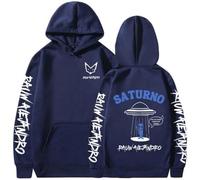 Genérico Rauw Alejandro Y2k Streetwear Sudadera con Capucha Unisex Impresa Sudadera con Capucha de Gran tamaño Casual (1 S)