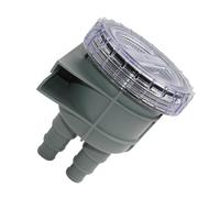Genérico Raw Cooling Water Intake, Sea Transparent Cover Intake Strainer, Portable Corrosions Resistant Filter, Versatile High Flows Efficiency for Boat Yacht Ship System