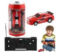 Genérico RC Auto en Forma de Lata - Simulación Drift Auto con Motivo de latas, automóvil de Juguete RC para el cumpleaños de Navidad Pascua Ofrece un Momento entretenido para niños y Adultos.