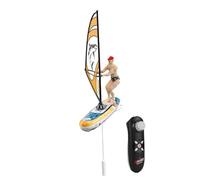 Genérico RC, Barcos de Control Remoto Juguete para el Agua,Coche de Control Remoto | Juego de Vela Impermeable de la Piscina con Luces LED, 2,4 GHz para el Juego de la Aventuras al Aire Libre