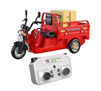 Genérico RC Car - Three Wheel Truck with Light Sound, 2.4G Remote Control For Boys Girls Indoor Home Room Tile Floor Birthday Party Family Gatherings, Motorized Trike, Stunt Vehicle, Speed Toy
