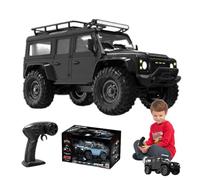 Genérico RC Drift Car, 1:16 Remote Control Vehicle 12.4x5.51x6.3 Inches, 2.4G All Terrain Model Truck with LED Lights, Fun Toy for Boys, Girls, Adults, Outdoor Entertainment, Park