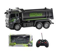Genérico RC Engineering Vehicle - Electric Powered Construction Machine, Realistic Motor Car Toy Design, Four Wheel Drive Model, Remote Control Excavator Equipment | For Children Indoor Entertainment