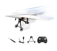 Genérico RC Paper Airplane Kit - Lightweight Electric Double Propellers, Sturdy, Motor Home Outdoor Park, Garden Patio Courtyard, Kids | Home Outdoor Park Garden Patio Courtyard, Kids Boys Girls