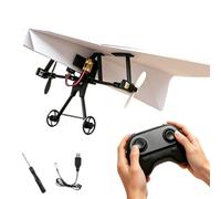 Genérico RC Paper Airplane Motor Kit, Electric Aircraft Toy for Kids