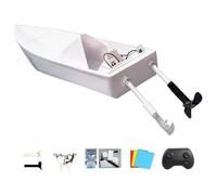 Genérico RC Paper Boat Toy - Electric Parent Child Interactive Science Toy