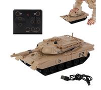 Genérico RC Tanks For Adults - 2.4Ghz Tank Toys, Rechargeable Racing Vehicles | 360 Degree Rotating Hobby Grade RC Tank, Outdoor Fun Play Car For Kids Girls Boys Racing Entertainment