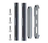 Genérico RC Transmitter Protector, Aluminum Alloy Protective Bracket, Sturdy Upgrade Accessories, Reinforced Lower Shell Frame, High-Strength Modification Parts, Ideal for Stability