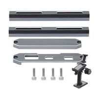 Genérico RC Transmitter Protector, Aluminum Alloy Protective Bracket, Upgrade Lower Shell Frame, Remote Control Accessories, Modification Parts for Radio Controller, RC Car, Drone Use