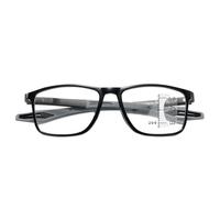 Genérico Reader Gafas de Lectura para Mujeres Hombres con Protección UV400 y Lentes Transparentes Anti Glare, Bisagras de Muelle(Negro,2.5x)