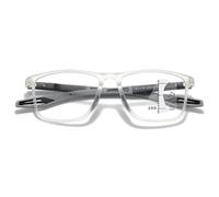 Genérico Reader Gafas de Lectura para Mujeres Hombres con Protección UV400 y Lentes Transparentes Anti Glare, Bisagras de Muelle(Claro,3.5x)