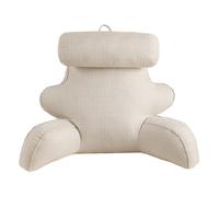 Genérico Reading Pillow - Reading Cushion with Armrests, Long Pillow Bed, Back Support for Bed Rest, Convenient Handle for Readings, Working, Work, Pillows with Wrist Support, BedS Pillows