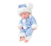 Generico Real Life Doll - Muñeca renacida de 11,8 pulgadas con vestido, juguete realista | Muñeca coleccionable para dormir relajante, para casa, dormitorio, apartamento, habitación