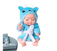 Genérico realista, realista para niños pequeños, educativo para niños | Juguetes de Renacimiento, de cuerpo flexible de 4,3 pulgadas, s reales para mayores de 3 años