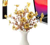 Genérico Realistic Artificial Flower Arrangements - Dried Wedding Floral Decor, Front Door Porch Garden Decoration, Lifelike Floral Ornament, Wedding Party Photography Backdrop Florals Decor