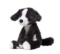 Genérico Realistic Border Collie Stuffed Animal - Simulated Black and White Plush, Huggable Soft Dog Toy, Cute Animal For Children Girls | Bedroom Nursery Living Room Decoration