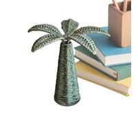 Genérico Realistic Botanical Figurine, Woven Desk Centerpiece, Handwoven with Intricate Detail, Sustainable Grass Material Scenic Display, Artisadic Piece with Build, Desktop Gift for Housewarming