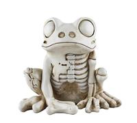 Genérico Realistic Decorative Frog Skeleton - Resin Skeleton Frogs