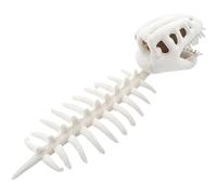 Genérico Realistic Dinosaur Skeleton Costume Set, Plush Dino Outfit Halloween Dinosaur Skull, Headpiece and Spine Costume Fun Wearable Soft Outfit For Adults and Kids Fancy Dress Parties
