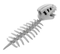 Genérico Realistic Dinosaur Skeleton Costume Set, Plush Dino Outfit Halloween Dinosaur Skull, Headpiece and Spine Costume Fun Wearable Soft Outfit For Adults and Kids Fancy Dress Parties