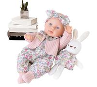 Genérico Realistic Doll, 12 pulgadas Reborn Toy, Washable Sleeping Companion with Soft Vinyl Body, Role Play Gift for Kids, Nursery, Bedroom, Birthday, Navidad, Emotional Comfort