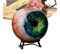 Genérico Realistic Eyeball Decor, Scary Large Eye, Lifelike Smooth Design, Hyper Realistic Detail Display Piece, Sturdy Material Eye Catching Style for Gabinete Table Bookshelf Home Decor Use