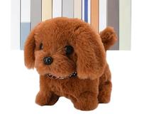 Genérico Realistic Robot Puppy - 1 * Walking Dog Interactive Electronic Pet Toy Simulation Plush Puppy Toy,for Boys Girls Kids Home Travel Nursery Indoor Birthday