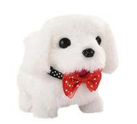 Genérico Realistic Robot Puppy, Walking Barking Toy, 7.28x4.92x5.31 Inches Plush Electronic Dog with Interactive Features, Robot Animal, Puppy Toy with Fun Design, Robots Dog for Kids Youth