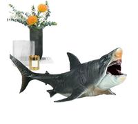 Genérico Realistic Shark Toy For Kids | Toy Sharks - Educational Learning Tool, Decorative Animal Collectible For Sea Education, Classroom Teaching, Pretend Play