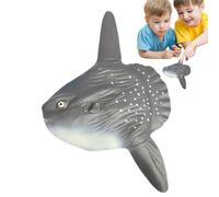 Genérico Realistisches Mondfisch Modell für Kinder - Künstlicher Fisch aus PVC - Meeresbewohner Lernspielzeug & Dekoration - Pädagogische Tierfigur - Ideal als Foto-Requisite & Geburtstagsgeschenk