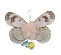 Genérico Recambio de de Plumas para Gatos: diseño aerodinámico de Doble ala, imitación Realista de presas, Conector de Gancho Universal, Estuche de Accesorios, Accesorio para Teaser, para ejerci