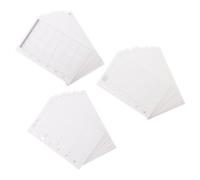 Genérico Recambios de Agenda A7 Papel Grueso y Hojas Sueltas para Planificador Personal, Compatible Carpeta de 6 Anillas, Insertos Mensuales y Semanales