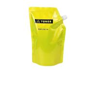 Genérico Recarga de Polvo de tóner Compatible con Ricoh SP C250, C250DN, C250SF, C250e, C250sf, C260, C260dnw, C261dnw y C261sfnw.(Yellow 300g)