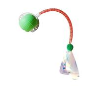 Genérico recargable de movimiento de bola, recargable inteligente, 3,15 x 2,56 x 2,17 pulgadas, movimiento activado, interactivo gato bola para interiores y ejercicios de mascotas activas, multicolor