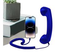 Generico Receptor retro para teléfonos móviles - 7,87 x 2,36 x 1,18 Tipo-C Cómodos retro con micrófono | Teléfono antiguo estilo para oficinas que llaman casa mesilla de noche baño escritorio salón