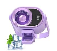 Generico Rechargeable Clip Cooling, Quiet Portable Breeze, 7.87x5.12 Inches Battery Fan with Digital Display, Strong Air Circulator, Compact Flow with Modern Style, Travel Stroller Device for Home