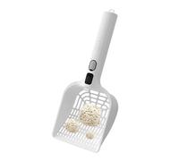 Genérico Rechargeable Deodorising Cat Litter Scoop - Spray-on Dust-Removing Sifting Shovel | - Odour Control Sifter with Visible Water Tank | Hygienic Type-C Charging Pet Cleaning Tool For Kittens
