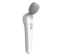 Genérico Rechargeable Electric Massager Wand - Handheld Vibration Muscle Relaxation Tool, Portable Ergonomic Travel Massager | For Neck Shoulder Back Leg & Foot Daily Wellness & Stress Relief