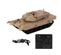 Genérico Rechargeable Model Car - RC Tanks - Remote Control Car 2.4Ghz | with 360 Degree Rotation for Hobby Racing Race Outdoor Play Kids Adults Girls Boys