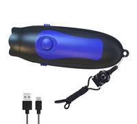 Genérico Rechargeable Survival Whistle, Electronic Training Gear, Multi Tone with Adjustable Sound Feature, Lightweight ABS for Outdoor Use, Sports Gear Whistle with Style, Accessory for Football