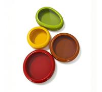 Genérico Recipiente Almacenador De Aguacates - 4 Piezas Pequeñas Herméticas y Reutilizables,Conservador Para Cebollas,Para Tomates Cebollas Ajos Verduras Y Frutas Dentro Del Frigorífico Y La Cocina