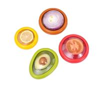 Genérico Recipiente Almacenador De Aguacates,4 Piezas Pequeñas Herméticas y Reutilizables | Recipiente para Ajos | para Cebollas Tomates Limones y otras Frutas y Verduras en